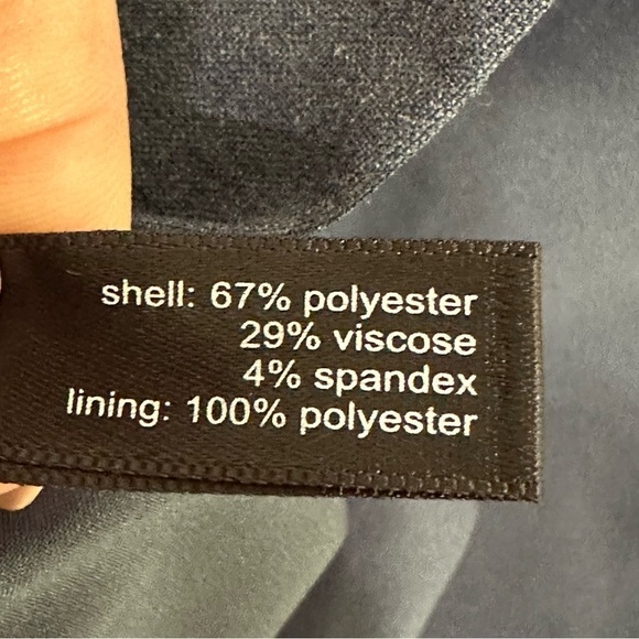 The Limited Pencil Skirt Blue Side Zip Office Career Interview - Picture 5 of 6